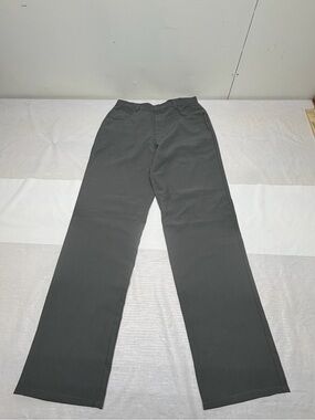 Men's Straight-Leg Chinos in Charcoal Gray Sz: 32x34